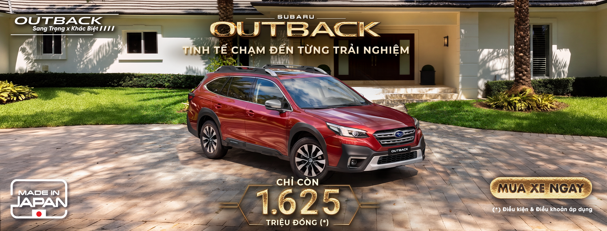 Subaru Outback tháng 7 – Đại lý Subaru Đồng Nai